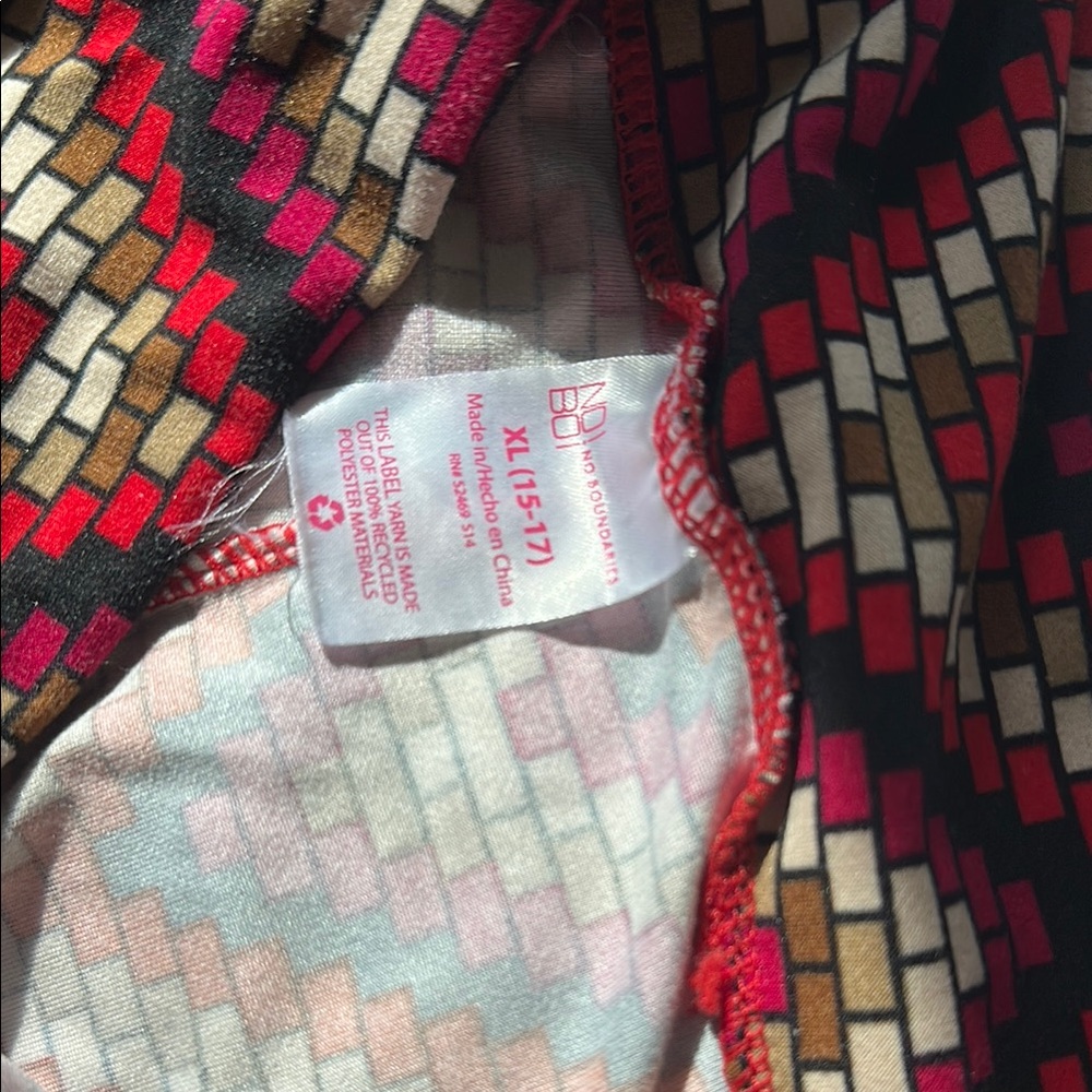 Colorful Zigzag Patterned Pants - Picture 2 of 2